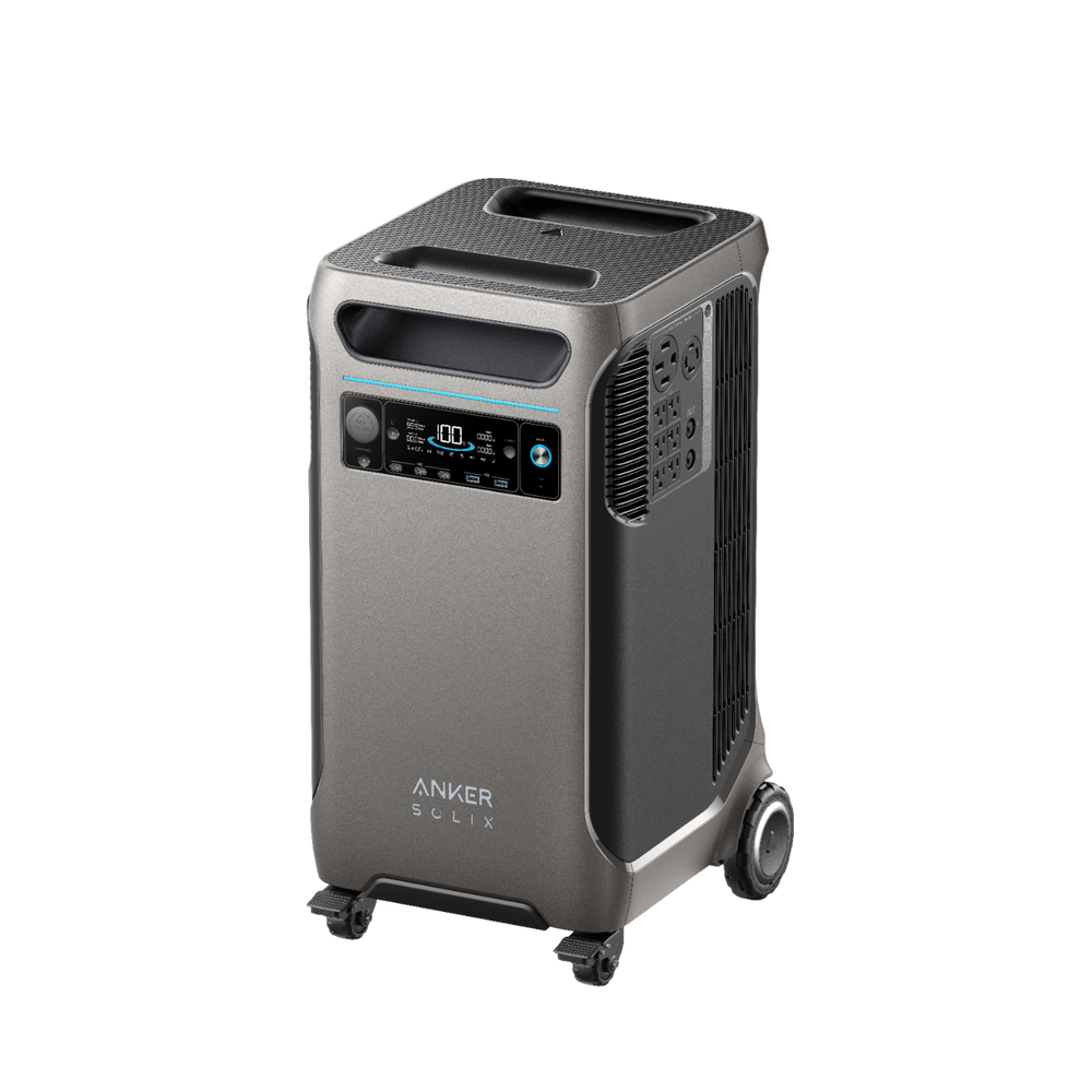 Anker SOLIX F3800 three-quarter view