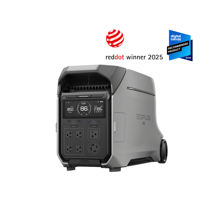EcoFlow DELTA Pro 3 three-quarter view